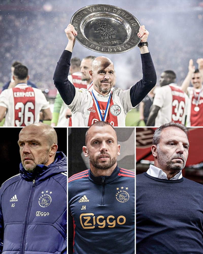 后滕哈赫时代?阿贾克斯一年三度换帅,未夺一冠深陷荷甲降级区
