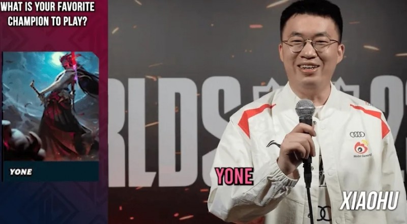 Xiaohu:最喜欢玩的英雄是永恩哈哈哈;Nisqy:最喜欢玩塞拉斯