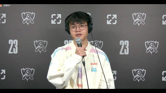 Xun：第二局失利心态可能有点影响 但是保持好状态打接下来的比赛