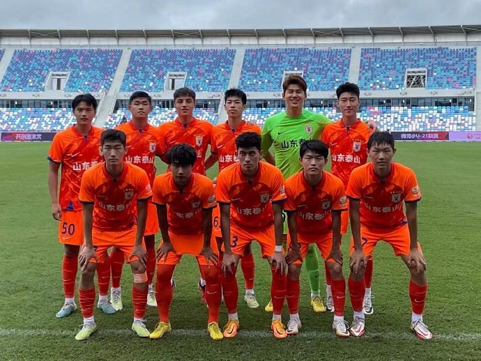 U-21联赛第19轮,山东泰山U21队3-0上海申花U21队继续领跑