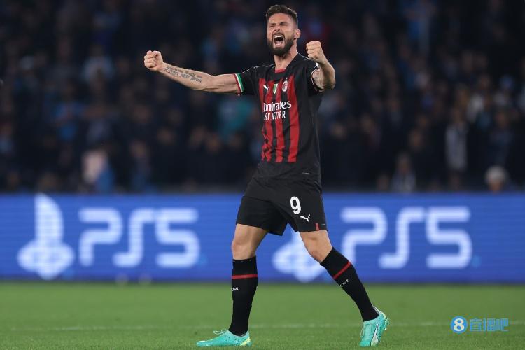 吉鲁:想帮米兰重回欧洲巅峰 姆巴佩是世界最佳球员之一