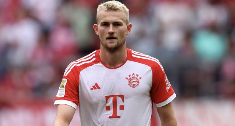 德利赫特膝盖疼痛 恐长时间缺席比赛