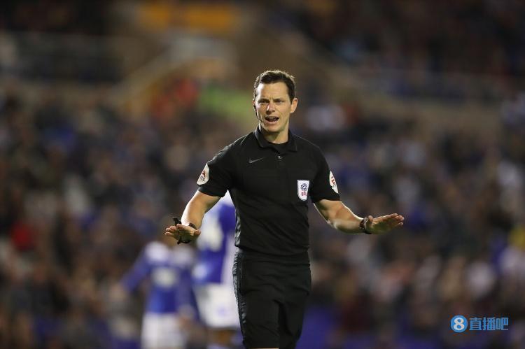 邮报:误判利物浦的VAR裁判达伦-英格兰复出,本周将执法英冠