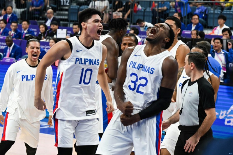 菲律宾男篮亚运夺金！时隔61年夺冠