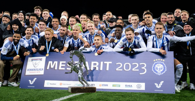 赫尔辛基净胜球力压古比斯！实现芬超四连冠