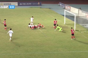 中甲-广州3-2绝杀江西庐山基本保级 杨德江补时贴地斩