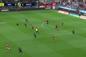 法甲-巴黎3-2布雷斯特升第二 姆巴佩双响+绝杀17岁埃梅里世界波