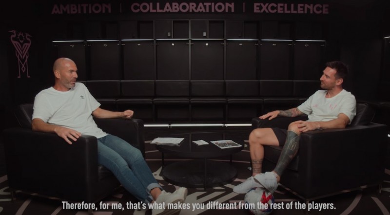 英雄惜英雄!齐达内:我比其他球员想得快1秒,梅西则要快3秒