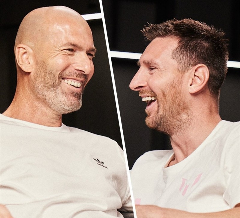 GOAT吹爆齐祖?梅西:你是最佳之一&伟大的球员超越球衣和国家