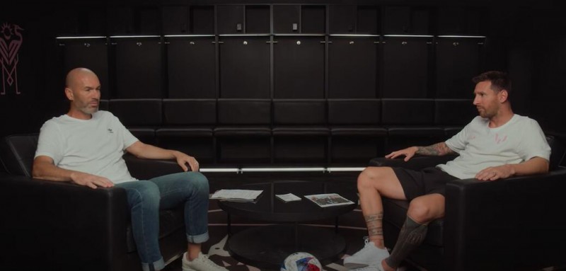 梅西&齐达内给孩子的建议:抓住机会,别犯蠢,要专注于足球