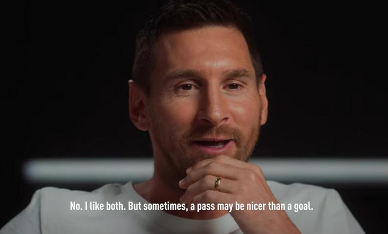 进球还是妙传?梅西:我都喜欢,但有时候传球可能比进球更棒