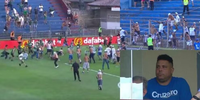 克鲁塞罗遭绝杀保级堪忧！球迷冲进场内闹事 老板大罗满脸严肃