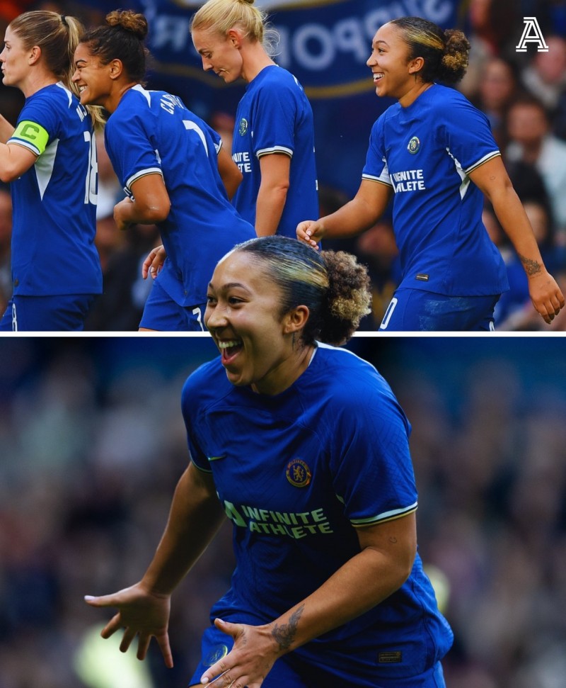 詹妹一己之力?劳伦-詹姆斯3球1助,蓝军女足5-1大胜利物浦女足