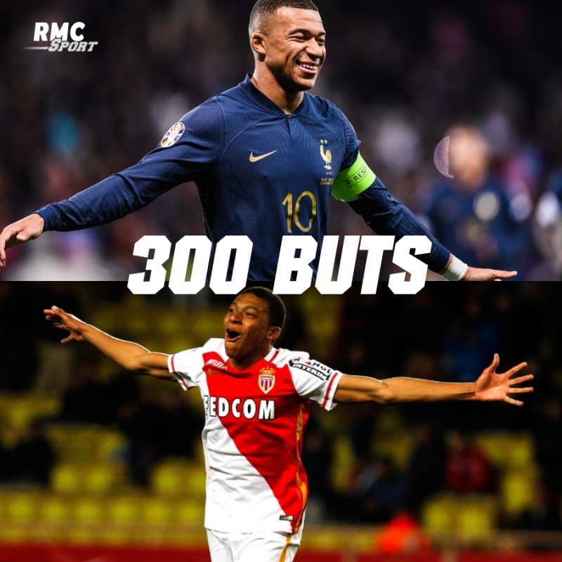 未来无极限!姆巴佩25岁前打进生涯300球,梅罗内都没能做到