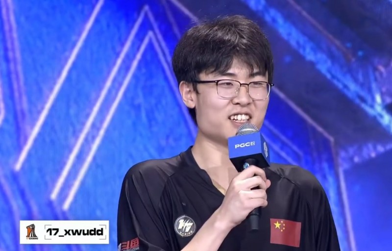 17.xwu:拿到了第一还是很开心,但是我们最后一把还是有很多失误