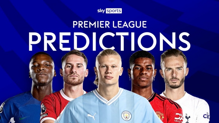 天空预测周末英超:曼城3-1利物浦、纽卡1-2蓝军、埃弗顿1-0曼联