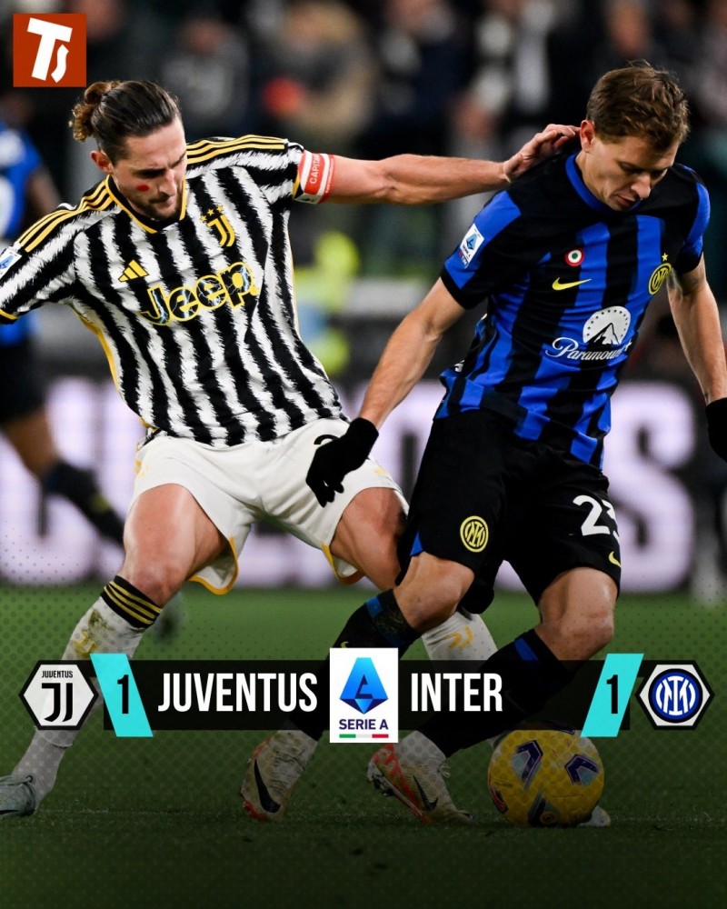 国米战平尤文“激烈”但“不精彩”,高效公牛助力蓝黑军进化