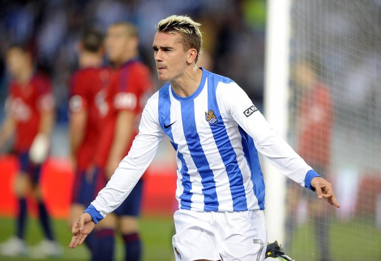 少年英姿!皇家社会时期的格列兹曼,你还记得初出茅庐的他吗?