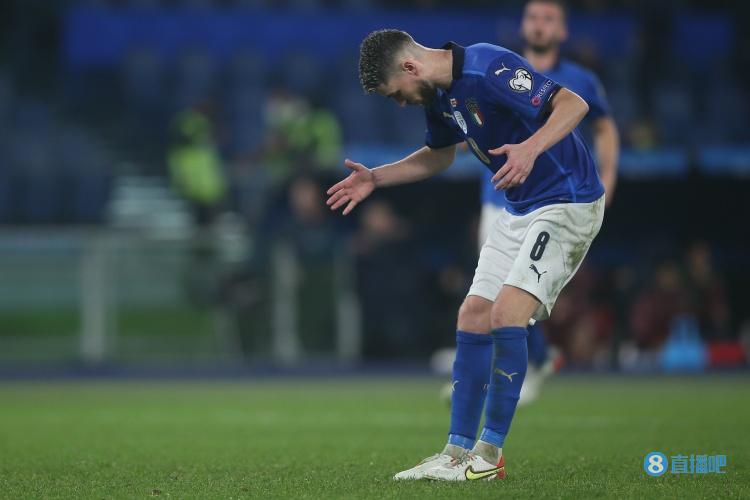 若日尼奥在国家队连续4次失点,上一次使意大利队无缘世界杯