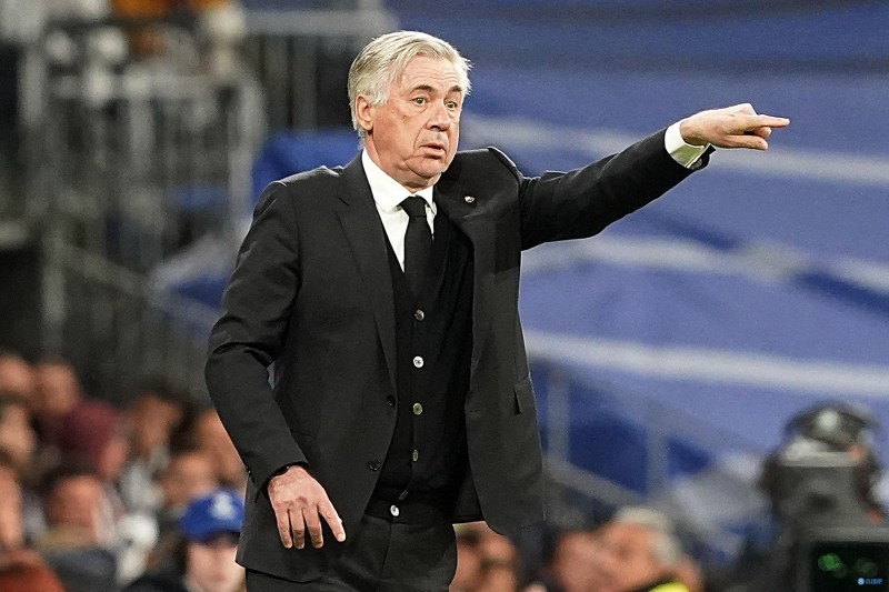 安切洛蒂:居勒尔100%恢复时会让他上场 接下来的比赛不会放松