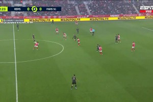 法甲-姆巴佩戴帽+凌空斩+中框多纳鲁马屡救险 巴黎3-0兰斯5连胜登顶