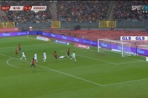欧预赛-卢卡库4射4进球半场下班 比利时5-0十人阿塞拜疆头名出线
