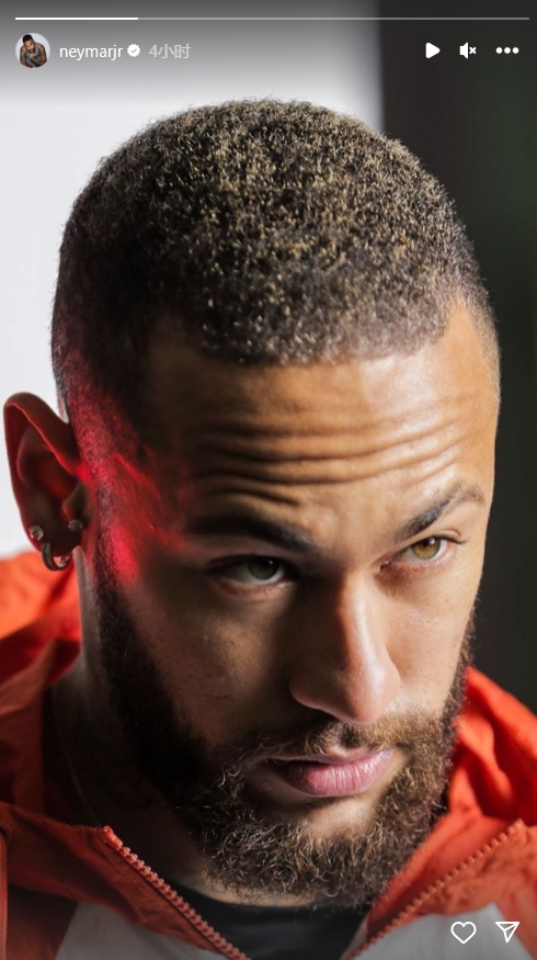 这是何意？?刚分手的内马尔ins晒照，未配任何文字和表情