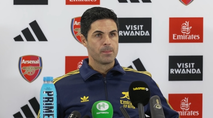 阿尔特塔三黄禁令将在对维拉赛后2小时结束,赛中可以进更衣室讲话