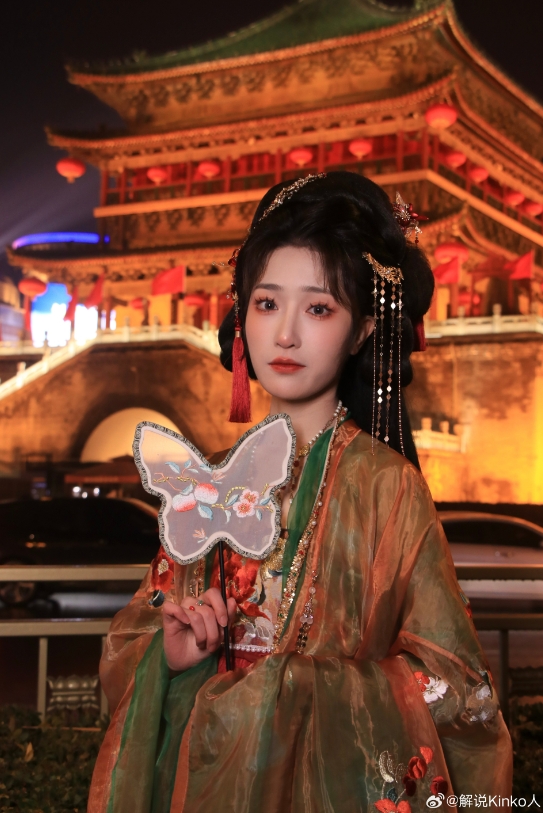 ?这在古代定是皇妃~解说Kinko晒照：西安之旅~