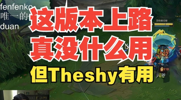 水晶哥:这版本上路真没什么用,但Theshy有用