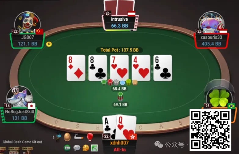 【EV扑克】牌局分析:老天爷要我bluff