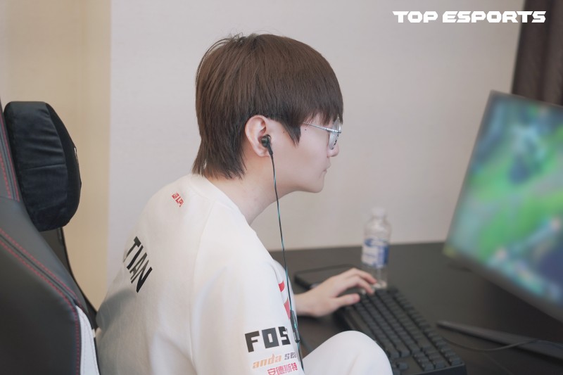 Tian赛后更博:这次自己做的不好没有打过对面,下次会赢得