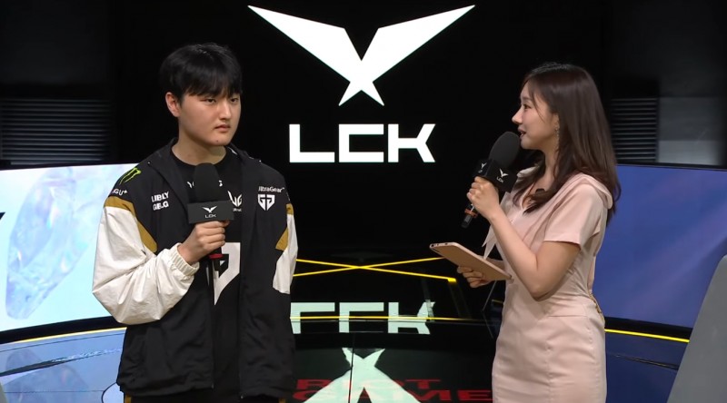 GEN赛后采访Peyz:没有想到这么快就可以确认晋级,能去S14很开心