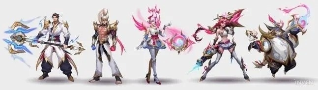 设计团队:队友们想祝贺Faker四冠,发条王冠上有四颗星星