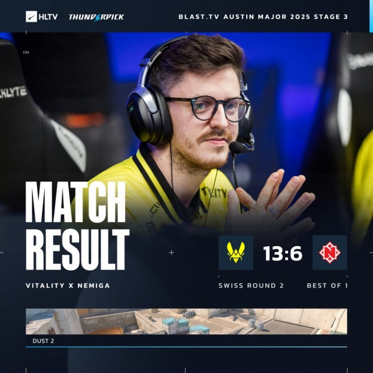 🎮砍瓜切菜!ZywOo+FlameZ合砍36杀枪出如龙 小蜜蜂轻取Nemiga