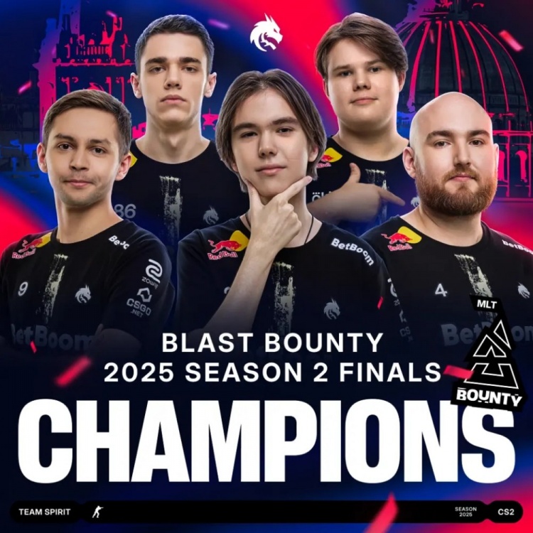 🎮摧枯拉朽!donk遗迹暴打蒙古 Spirit卫冕Blast赏金赛冠军