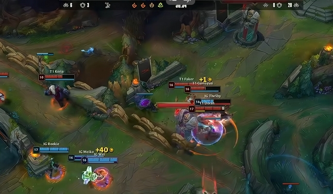 认为运气不好!Theshy:首局有设备问题 赢了T1感觉能走到决赛